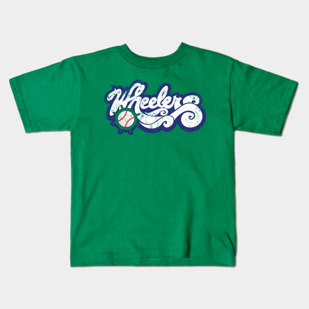 Charleston Wheelers Kids T-Shirt by MindsparkCreative